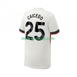 Chelsea Moises Caicedo 25 Herre Udebane Fodboldtrøje 2025-2026 Lange Ærmer