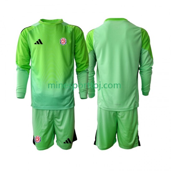 Costa Rica Målmand 2025 Børne Hjemmebane Fodboldtrøje med Korte Ærmer