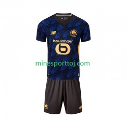 LOSC Lille Børne Tredje Fodboldtrøje 2025-2026 Lange Ærmer