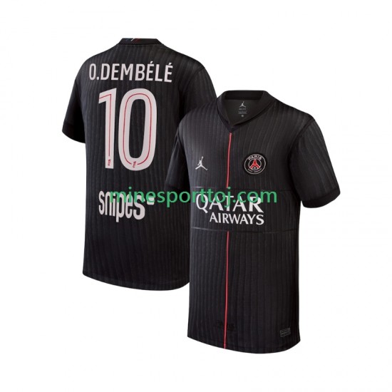 Paris Saint-Germain Ousmane Dembele 10 Herre Fjerde Fodboldtrøje 2025-2026 Lange Ærmer