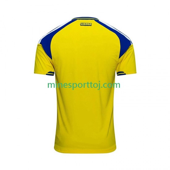 Sverige 2026 Herre Hjemmebane Fodboldtrøje Lange Ærmer