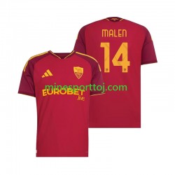 AS Roma Donyell Malen 14 Herre Hjemmebane Fodboldtrøje 2026-2027 Lange Ærmer