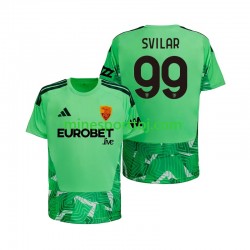 AS Roma Målmand Mile Svilar 99 Herre Hjemmebane Fodboldtrøje 2026-2027 Lange Ærmer