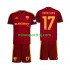 AS Roma Manu Kone 17 Børne Hjemmebane Fodboldtrøje 2026-2027 Lange Ærmer