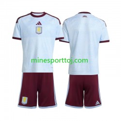 Aston Villa Børne Tredje Fodboldtrøje 2026-2027 Lange Ærmer