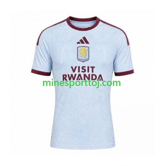 Aston Villa Herre Tredje Fodboldtrøje 2026-2027 Lange Ærmer