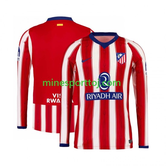 Atlético Madrid Herre Hjemmebane Fodboldtrøje 2026-2027 med Korte Ærmer