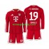 FC Bayern München Alphonso Davies 19 Børne Hjemmebane Fodboldtrøje 2026-2027 med Korte Ærmer