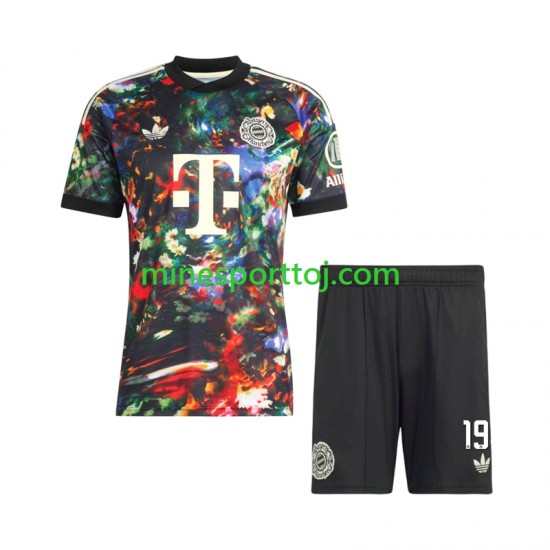 FC Bayern München Alphonso Davies 19 Oktoberfest Børne Hjemmebane Fodboldtrøje 2026-2027 Lange Ærmer