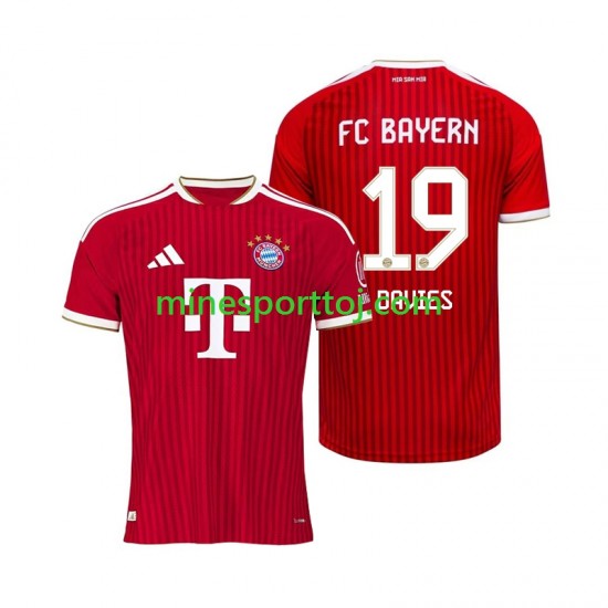 FC Bayern München Alphonso Davies 19 Herre Hjemmebane Fodboldtrøje 2026-2027 Lange Ærmer