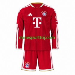 FC Bayern München Børne Hjemmebane Fodboldtrøje 2026-2027 med Korte Ærmer
