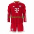 FC Bayern München Børne Hjemmebane Fodboldtrøje 2026-2027 med Korte Ærmer