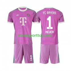 FC Bayern München Målmand Manuel Neuer 1 Børne Tredje Fodboldtrøje 2026-2027 Lange Ærmer