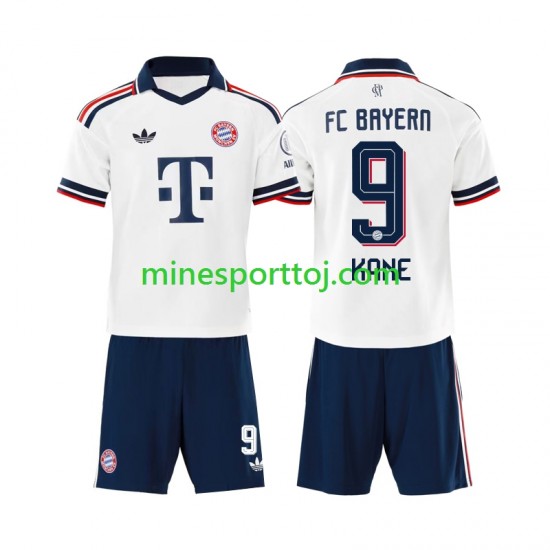 FC Bayern München Harry Kane 9 Børne Udebane Fodboldtrøje 2026-2027 Lange Ærmer