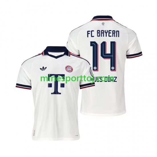 FC Bayern München Luis Diaz 14 Herre Udebane Fodboldtrøje 2026-2027 Lange Ærmer