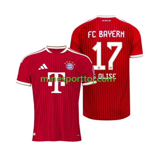 FC Bayern München Michael Olise 17 Herre Hjemmebane Fodboldtrøje 2026-2027 Lange Ærmer