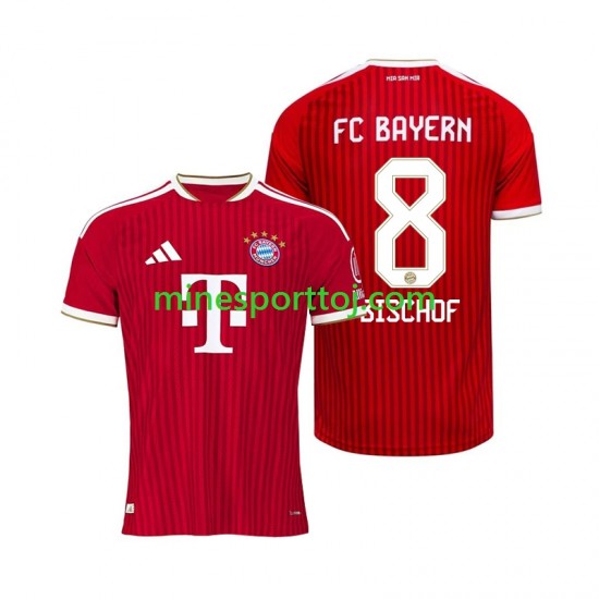 FC Bayern München Tom Bischof 8 Herre Hjemmebane Fodboldtrøje 2026-2027 Lange Ærmer