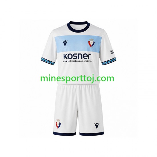 CA Osasuna Børne Udebane Fodboldtrøje 2026-2027 Lange Ærmer
