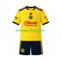 Club América Børne Hjemmebane Fodboldtrøje 2026-2027 Lange Ærmer