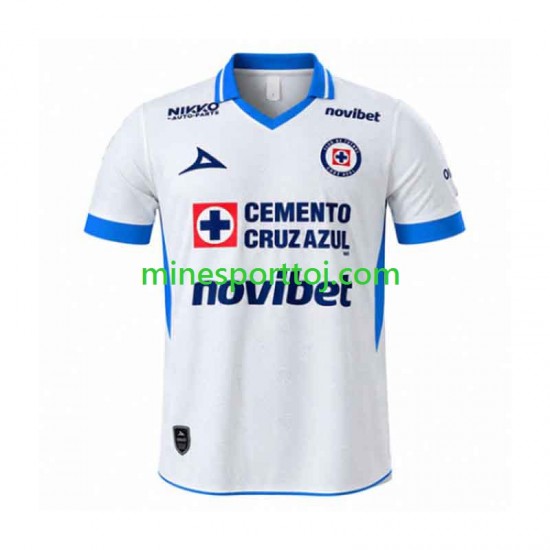 Cruz Azul Herre Udebane Fodboldtrøje 2026-2027 Lange Ærmer