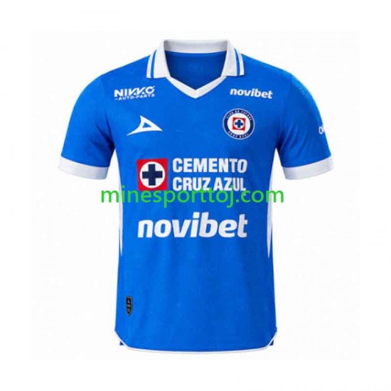 Cruz Azul Herre Hjemmebane Fodboldtrøje 2026-2027 Lange Ærmer