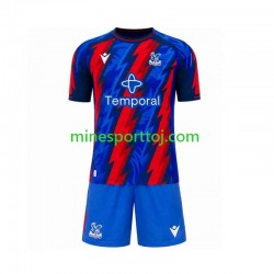 Crystal Palace Børne Tredje Fodboldtrøje 2026-2027 Lange Ærmer
