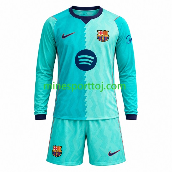 FC Barcelona Børne Tredje Fodboldtrøje 2026-2027 med Korte Ærmer