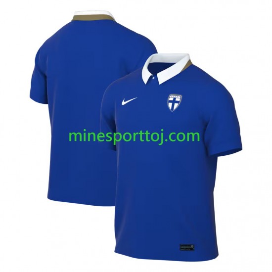 Finland 2026 Herre Udebane Fodboldtrøje Lange Ærmer