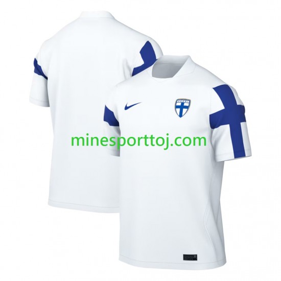 Finland 2026 Herre Hjemmebane Fodboldtrøje Lange Ærmer