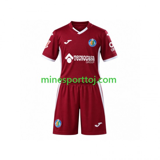 Getafe CF Børne Udebane Fodboldtrøje 2026-2027 Lange Ærmer
