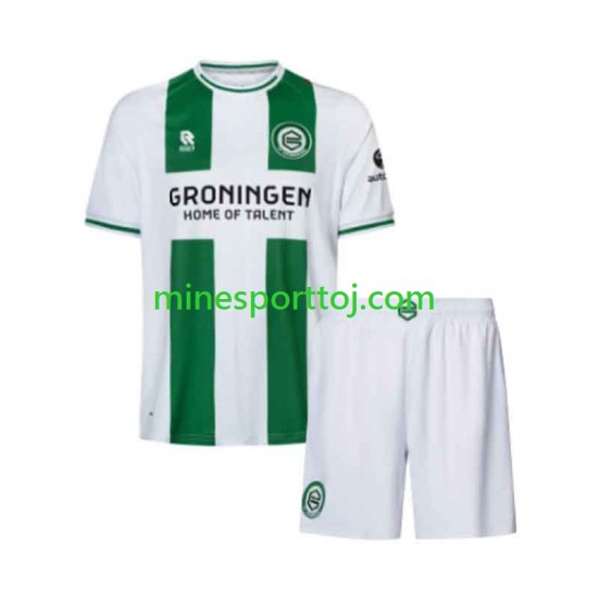 Groningen Børne Hjemmebane Fodboldtrøje 2026-2027 Lange Ærmer