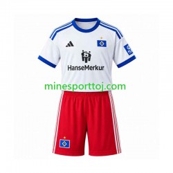 Hamburger SV Børne Hjemmebane Fodboldtrøje 2026-2027 Lange Ærmer