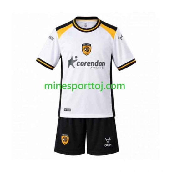 Hull City Børne Udebane Fodboldtrøje 2026-2027 Lange Ærmer