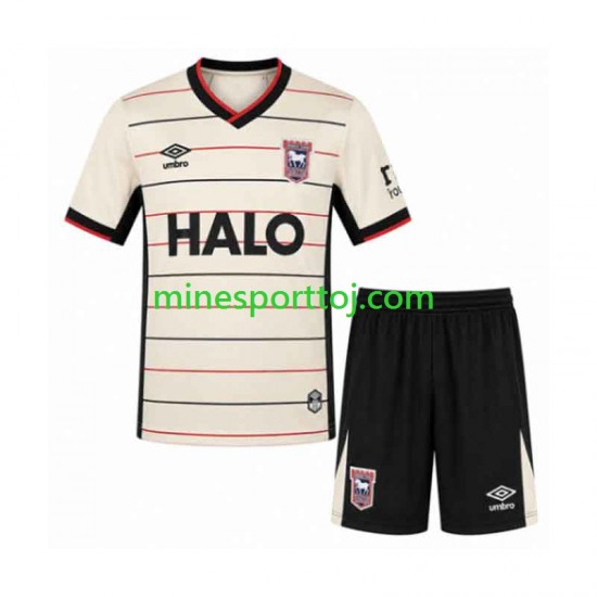 Ipswich Town Børne Udebane Fodboldtrøje 2026-2027 Lange Ærmer