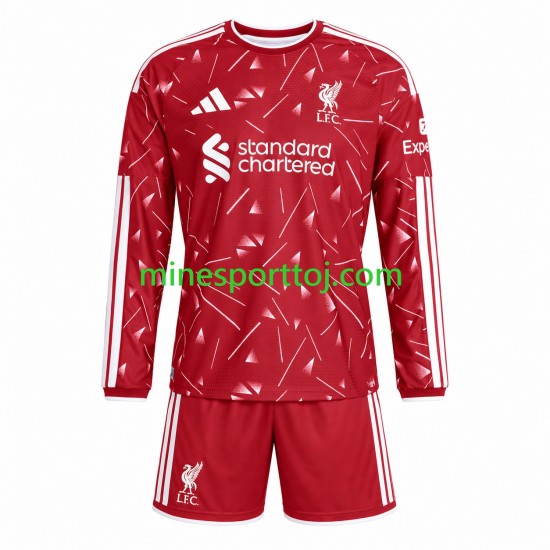 Liverpool Børne Hjemmebane Fodboldtrøje 2026-2027 med Korte Ærmer