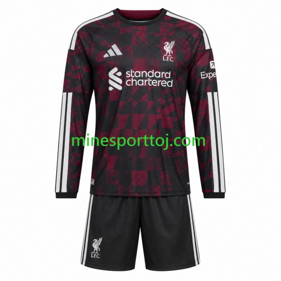 Liverpool Børne Tredje Fodboldtrøje 2026-2027 med Korte Ærmer