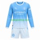 Manchester City Børne Hjemmebane Fodboldtrøje 2026-2027 med Korte Ærmer