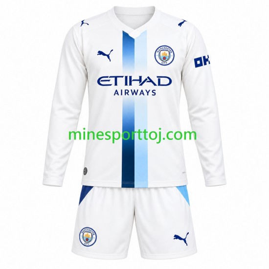 Manchester City Børne Tredje Fodboldtrøje 2026-2027 med Korte Ærmer