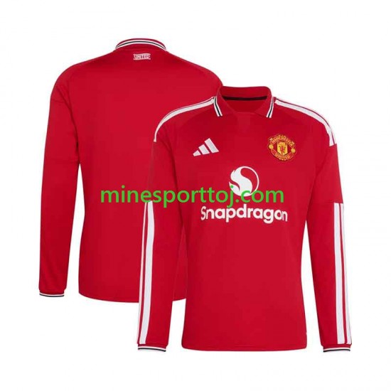 Manchester United Herre Hjemmebane Fodboldtrøje 2026-2027 med Korte Ærmer