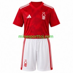 Nottingham Forest Børne Hjemmebane Fodboldtrøje 2026-2027 Lange Ærmer