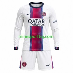 Paris Saint-Germain Børne Udebane Fodboldtrøje 2026-2027 med Korte Ærmer