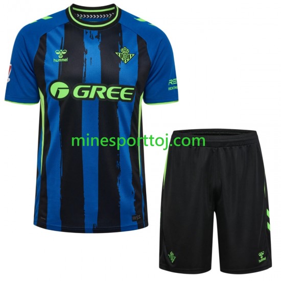 Real Betis Børne Tredje Fodboldtrøje 2026-2027 Lange Ærmer