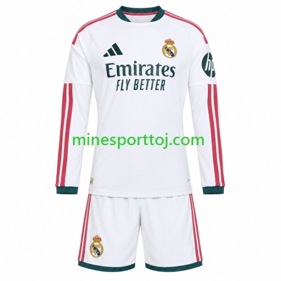 Real Madrid Børne Hjemmebane Fodboldtrøje 2026-2027 med Korte Ærmer