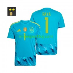 Spanien Målmand David Raya 1 Herre Hjemmebane Fodboldtrøje 2026-2027 Lange Ærmer
