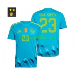 Spanien Målmand Unai Simon 23 Herre Hjemmebane Fodboldtrøje 2026-2027 Lange Ærmer