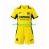 Villarreal CF Børne Hjemmebane Fodboldtrøje 2026-2027 Lange Ærmer