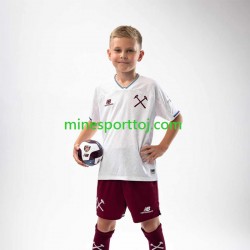 West Ham United Børne Udebane Fodboldtrøje 2026-2027 Lange Ærmer