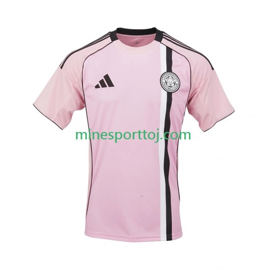 Leicester City Herre Tredje Fodboldtrøje 2025-2026 Lange Ærmer