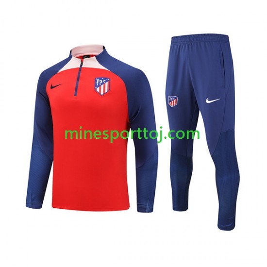 Atlético Madrid Rød Træningsdragt 2023-2024 Atlético Madrid Rød Træningsdragt 2023-2024