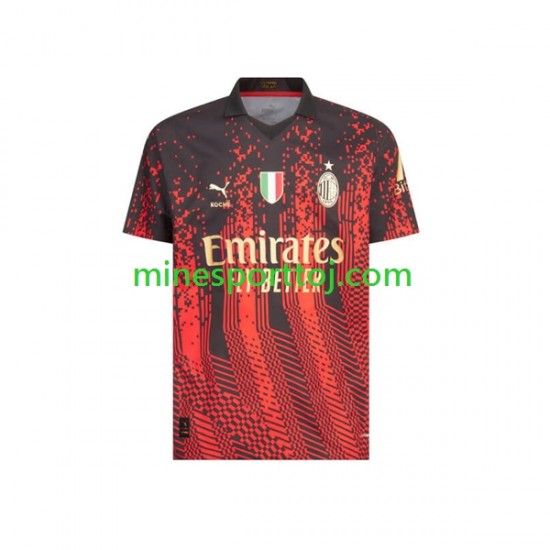 AC Milan Herre Fjerde Fodboldtrøje 2022-2023 Lange Ærmer AC Milan Herre Fjerde Fodboldtrøje 2022-2023 Lange Ærmer